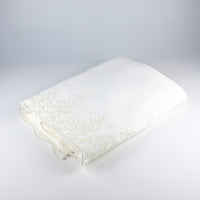 Load image into Gallery viewer, Bath Towel with Ecru Flower Lace
