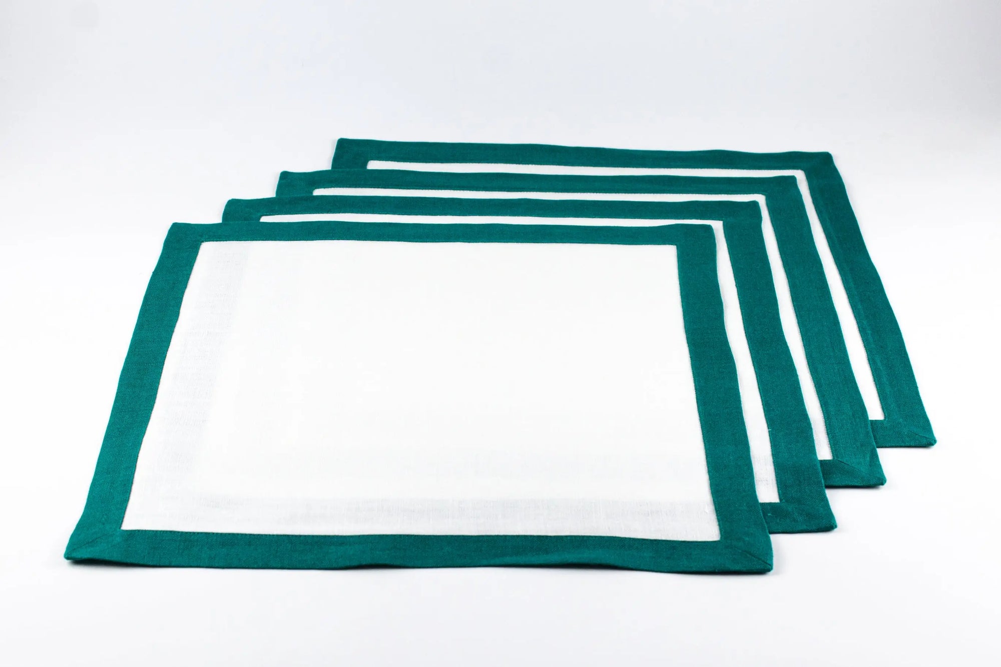 Square Mat-Set of 4-Emerald - Pieces SA