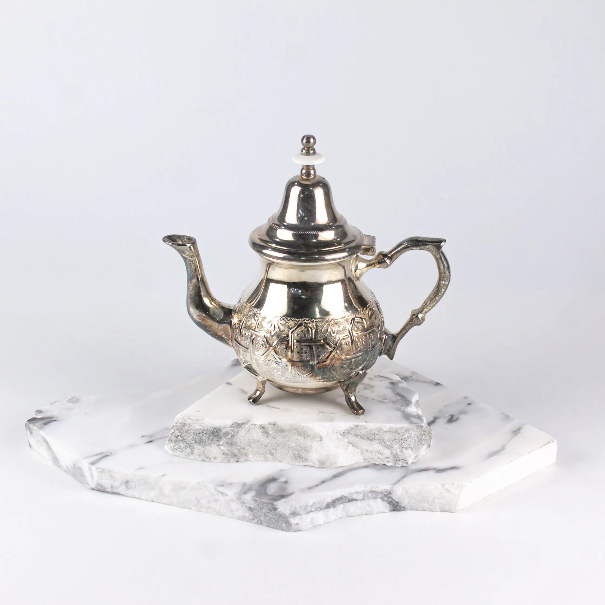 Moroccan Silver Teapot - Pieces SA