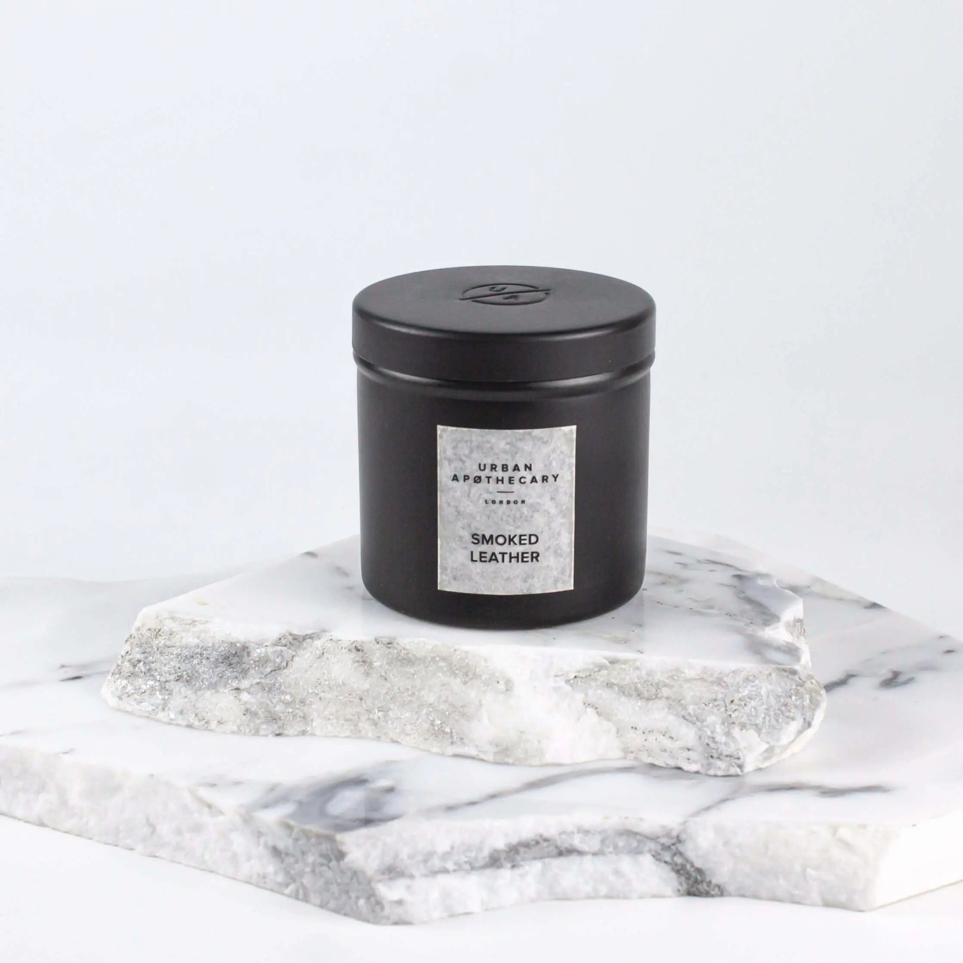 Smoked Leather Luxury Travel Candle - Pieces SA