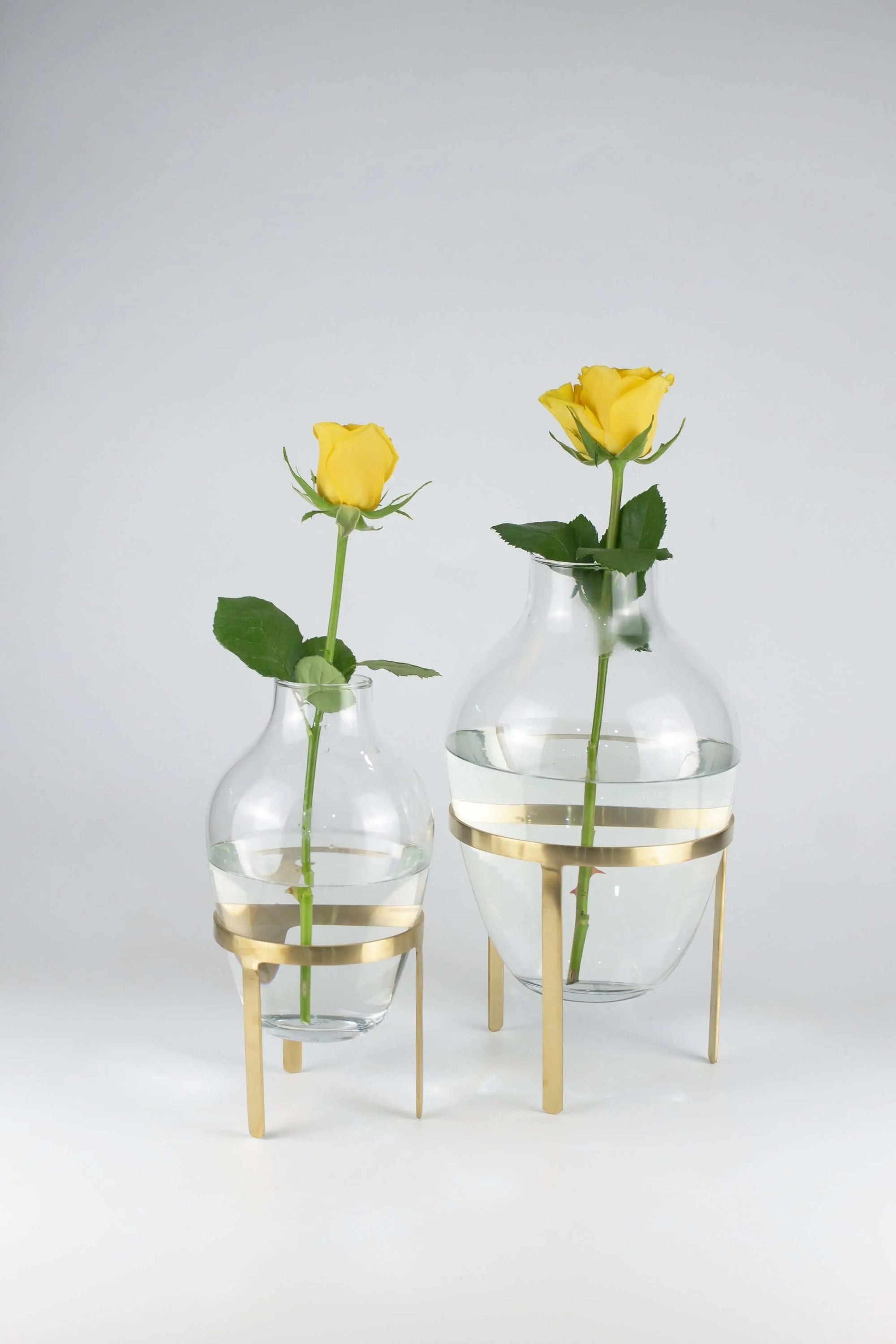 Adorn Vase Small Glossy Brass - Pieces SA