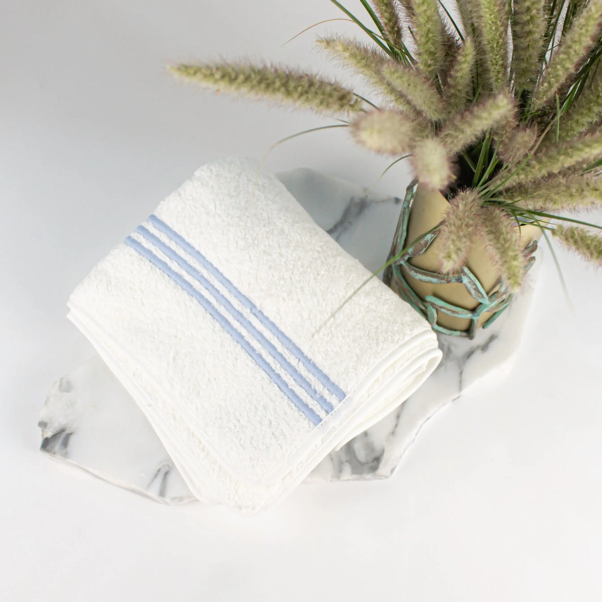 Guest Towel Bel Tempo Blue - Pieces SA