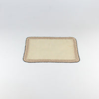 Load image into Gallery viewer, Crochet Tray Cloth Cream 28X20
