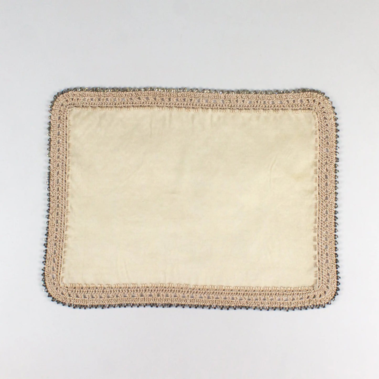 Crochet Tray Cloth Cream Rectangular - Pieces SA