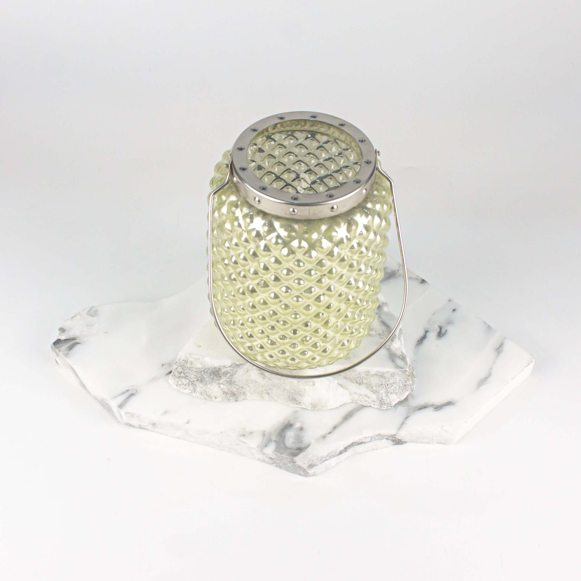 Hobnail Lanterns Large Green - Pieces SA