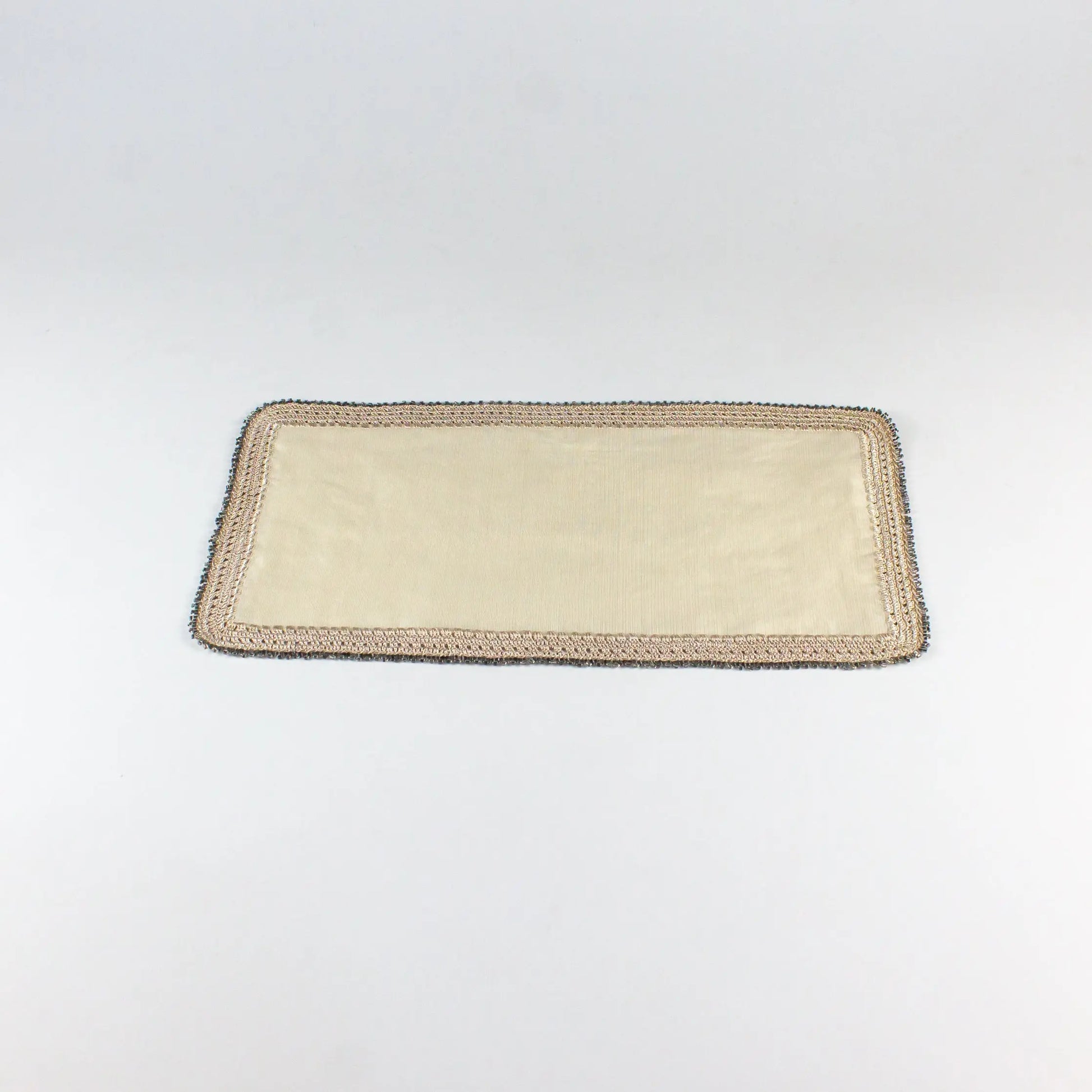 Crochet Tray Cloth Linen Rectangular - Pieces SA