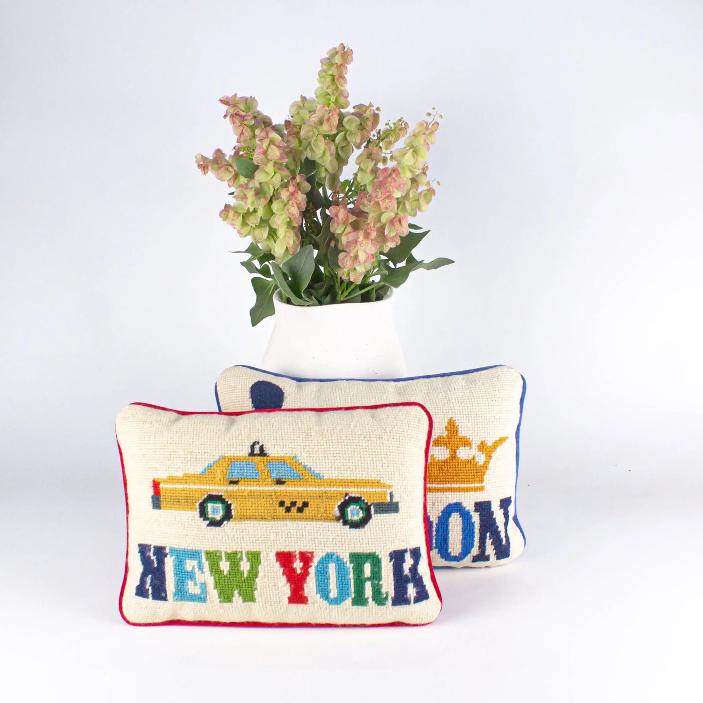 New York Needle Point Pillow - Pieces SA