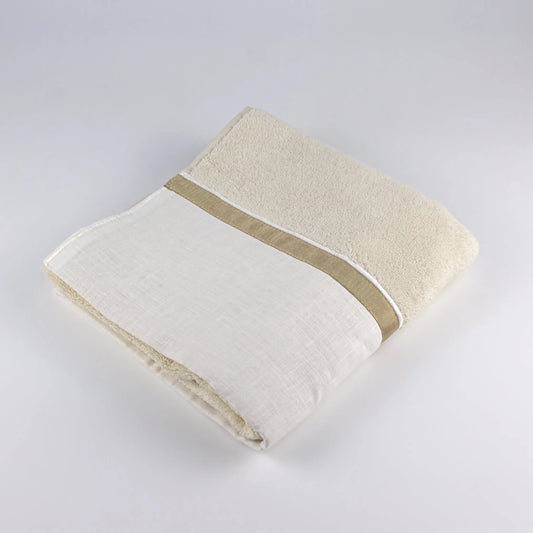 Towel Grog Len Linen Beige - Pieces SA