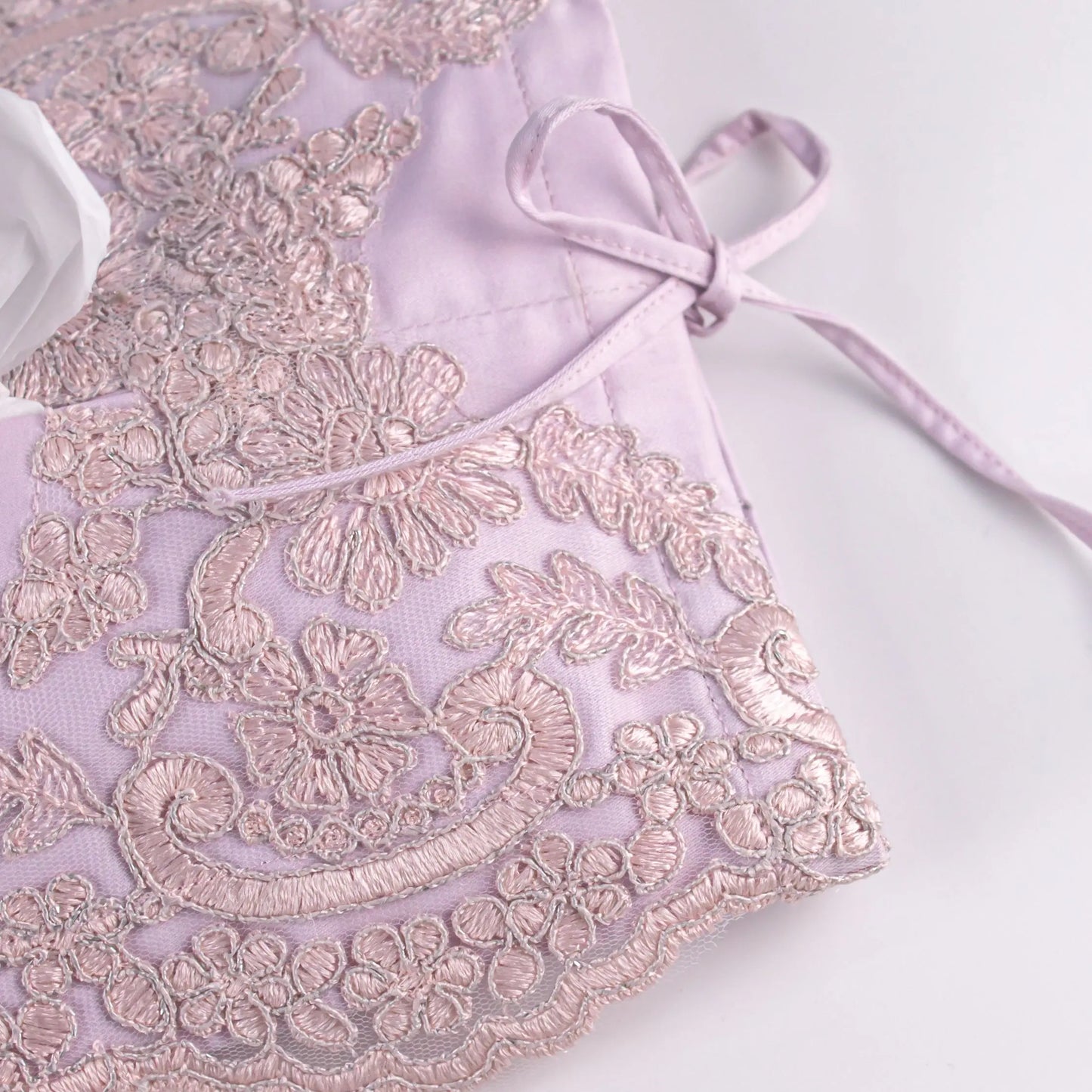 Soft Tissue Cover Lavender with Lavender Lace - Pieces SA