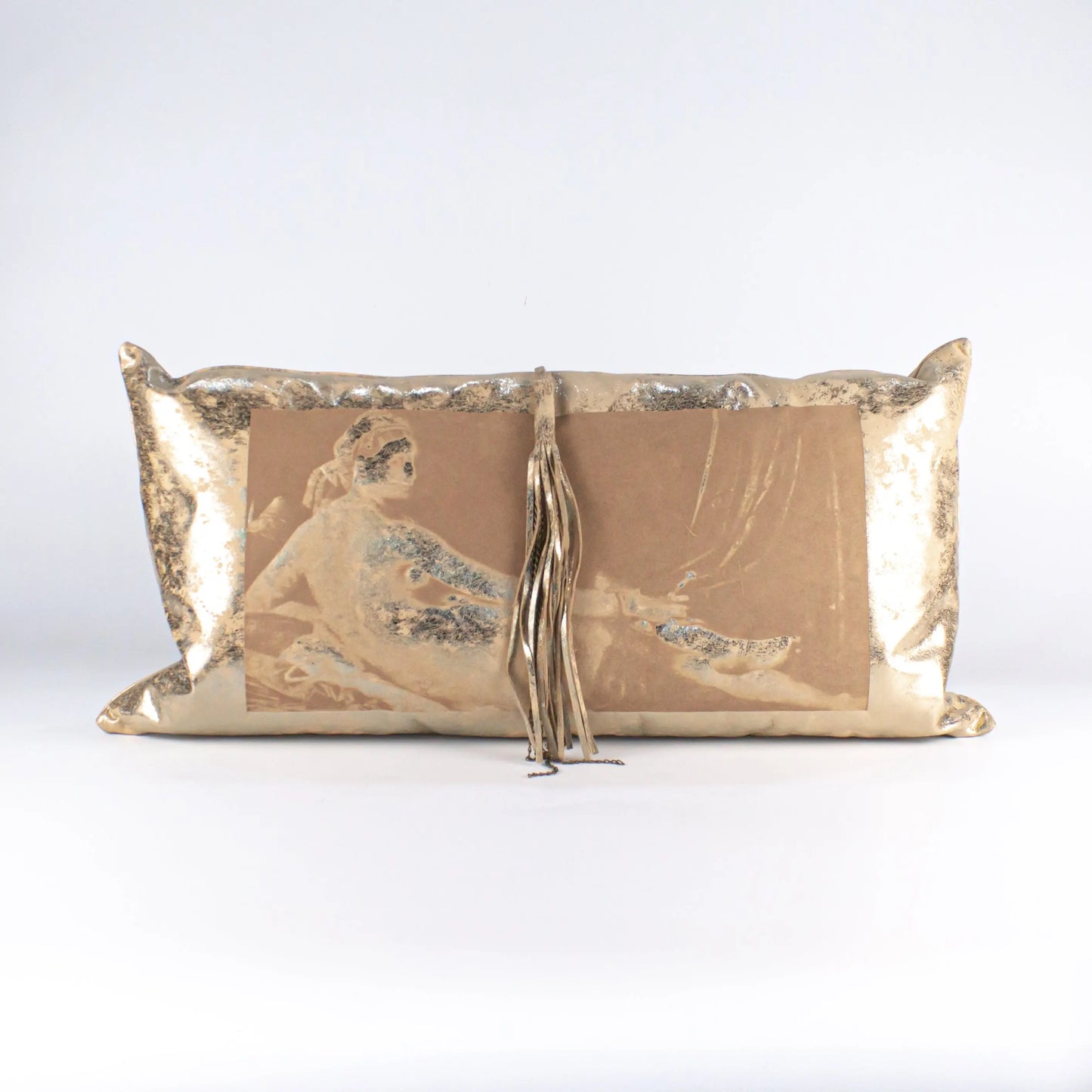 Cushion Harem Beige/Platinum - Pieces SA