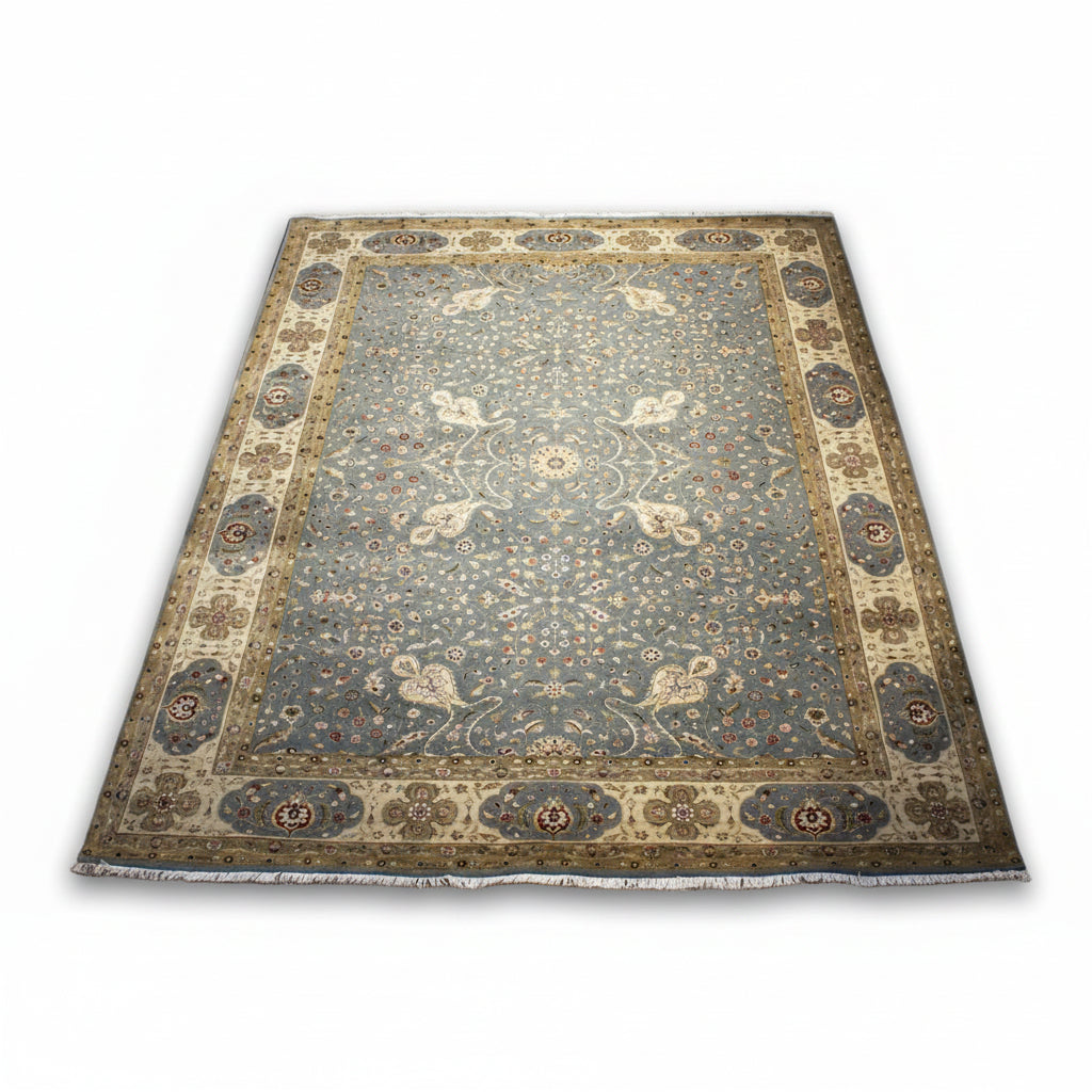 Carpet Bc2772 Light Green Beige 267X370 Lucky Exports