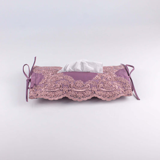 Soft Tissue Cover Dark Purple with Dark Purple Lace - Pieces SA