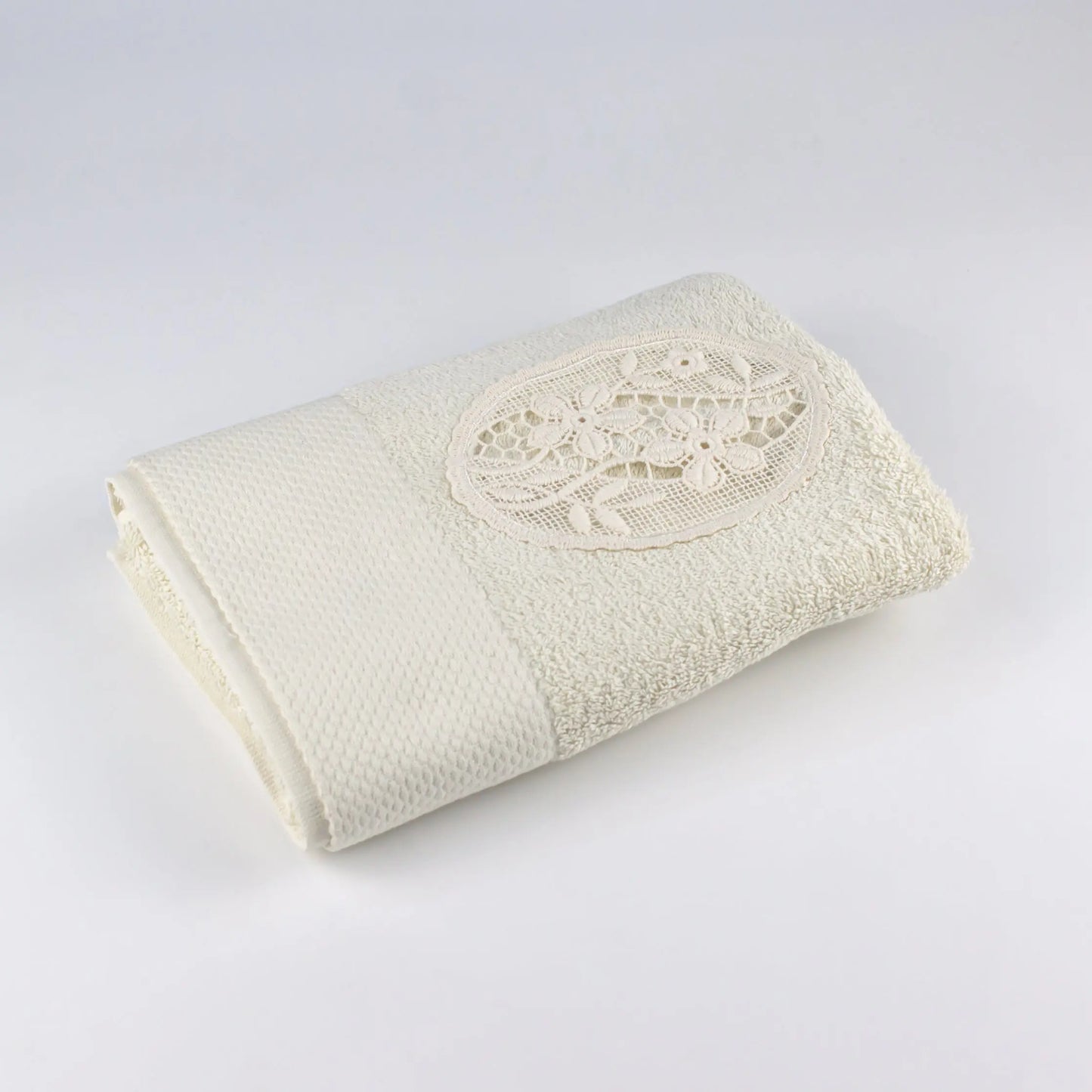 Damasque Ecru Hand Towel - Pieces SA