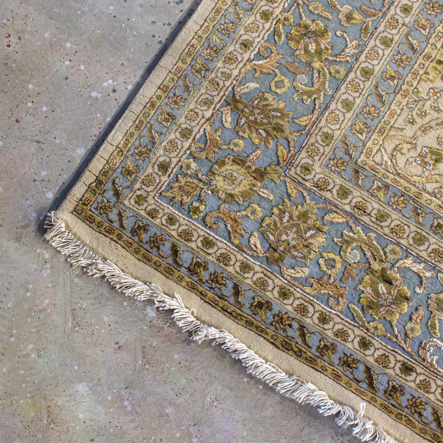 Carpet Bc-170 Beige/Light Blue 240X298 Lucky Exports