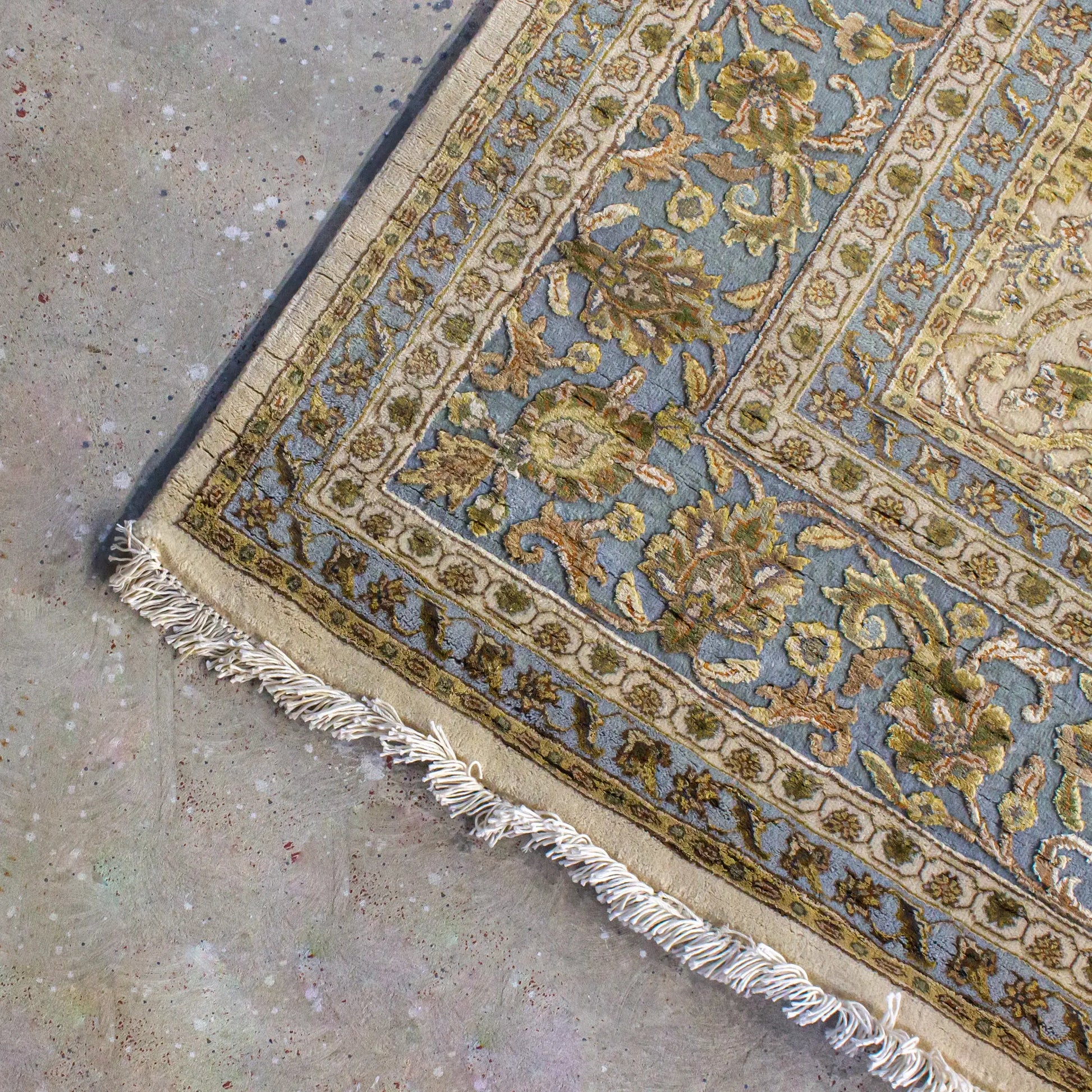 Carpet Bc-170 Beige/Light Blue 240X298 Lucky Exports