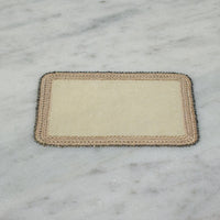 Load image into Gallery viewer, Crochet Tray Cloth Silk Rectangular Small
