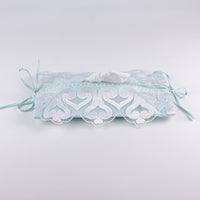 Load image into Gallery viewer, Soft Tissue Cover Turquoise Silver Spade Lace
