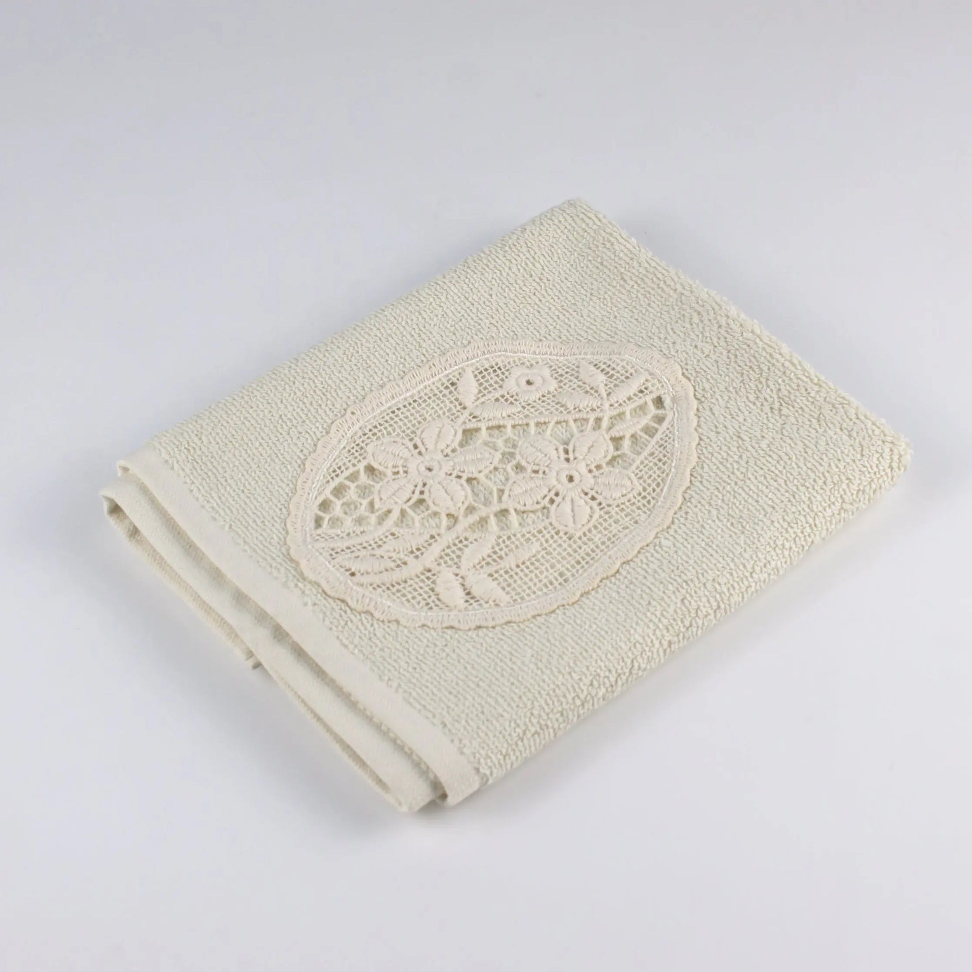 Damasque Ecru Wash Towel - Pieces SA