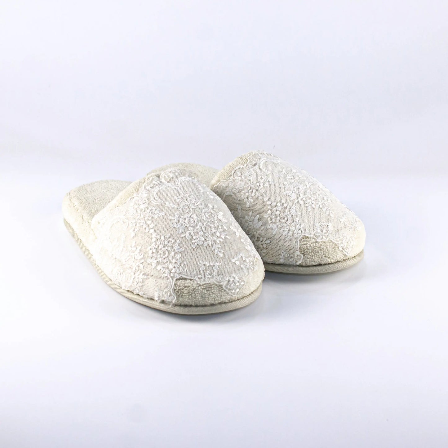 Slipper Tiara Beige Ecru - Pieces SA