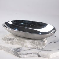 Load image into Gallery viewer, Bowl Shivling Shiny Silver Small
