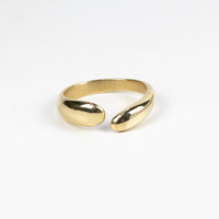 Load image into Gallery viewer, Napkin Ring Classic Band Shiny Brass
