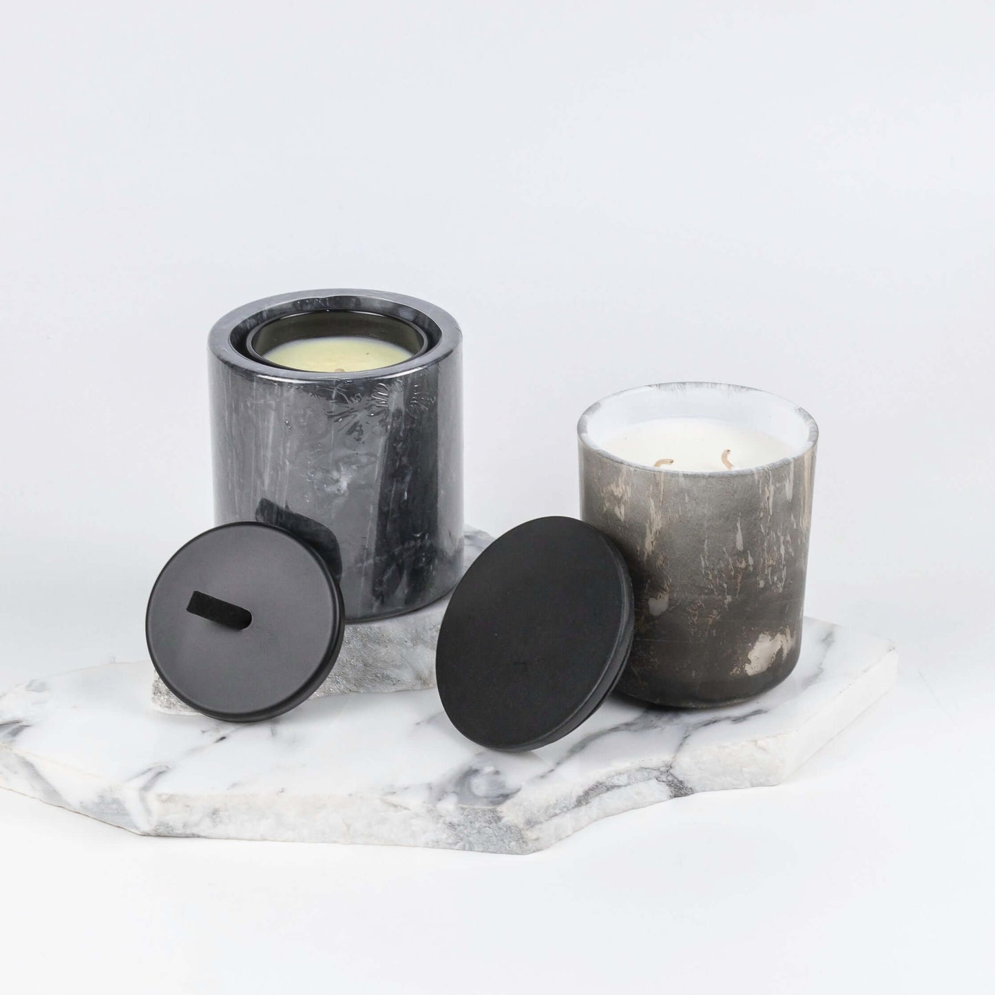 Fragrance Candle Black Marble - Pieces SA