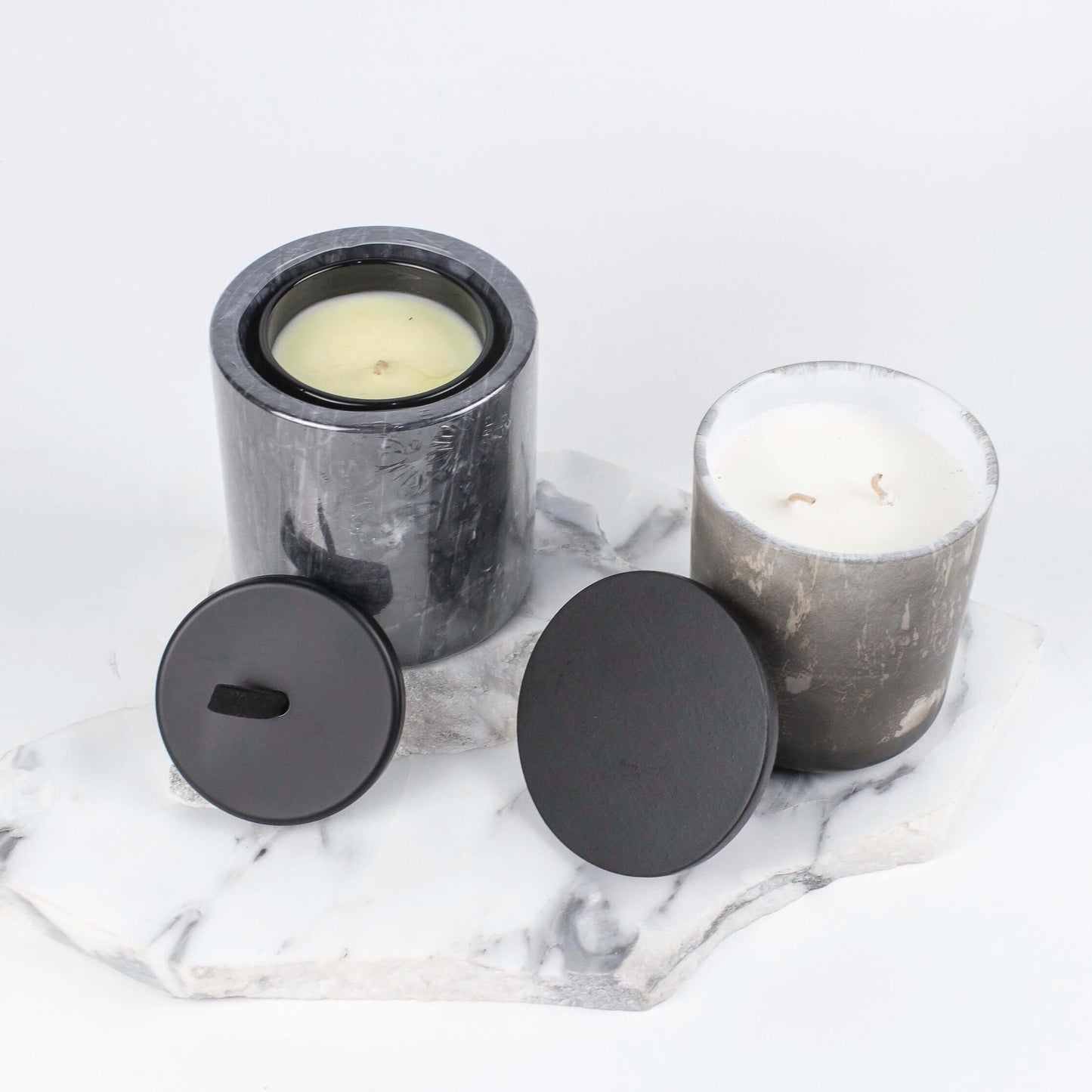 Fragrance Candle Black Marble - Pieces SA