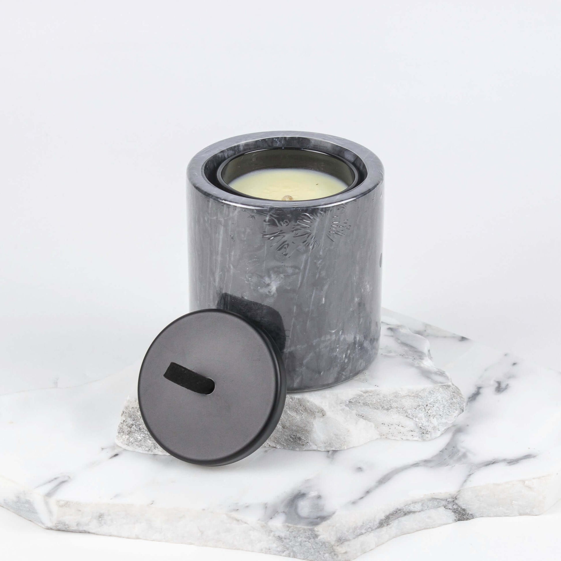 Fragrance Candle Black Marble - Pieces SA