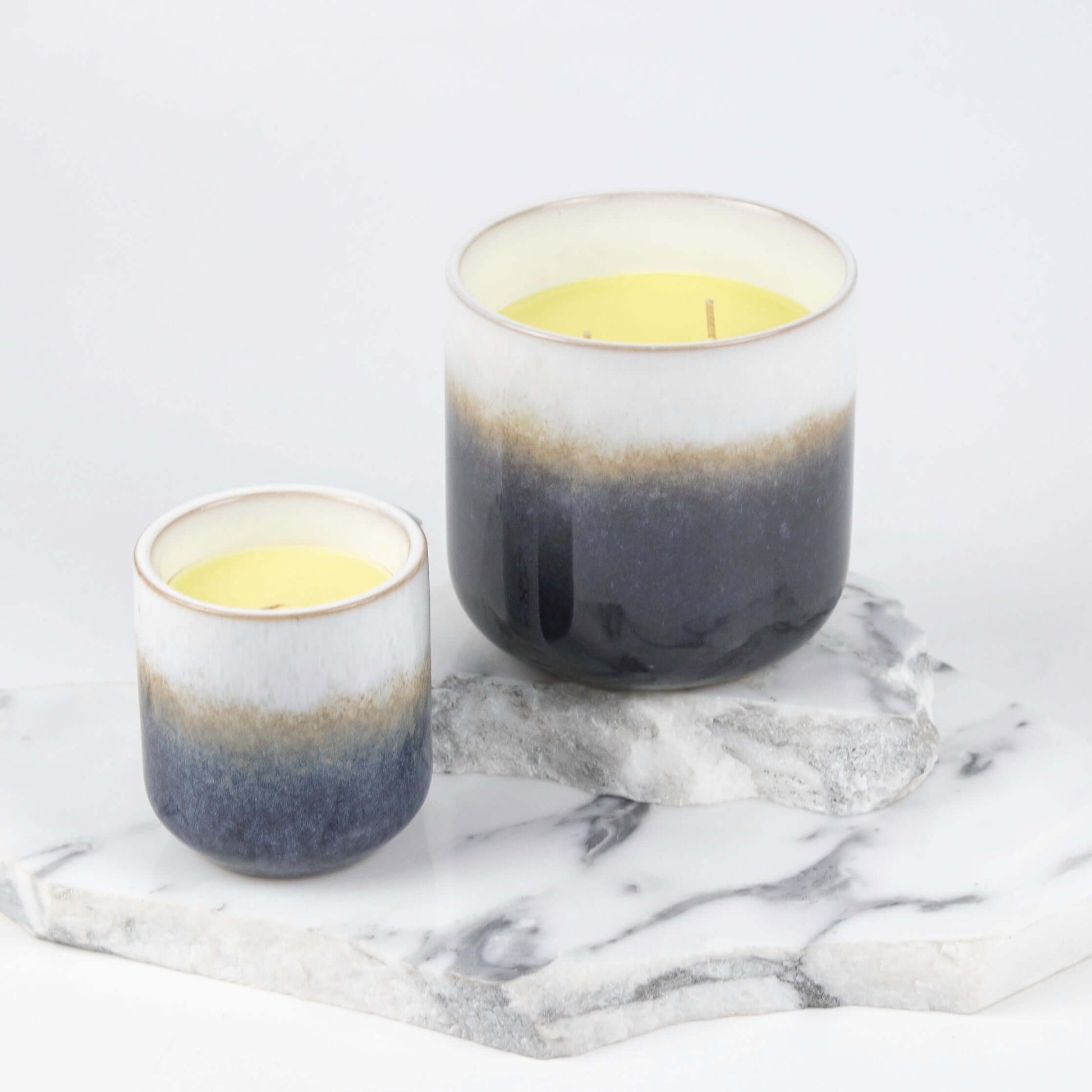 Fragrance Candle Blue Sand Ceramic - Pieces SA