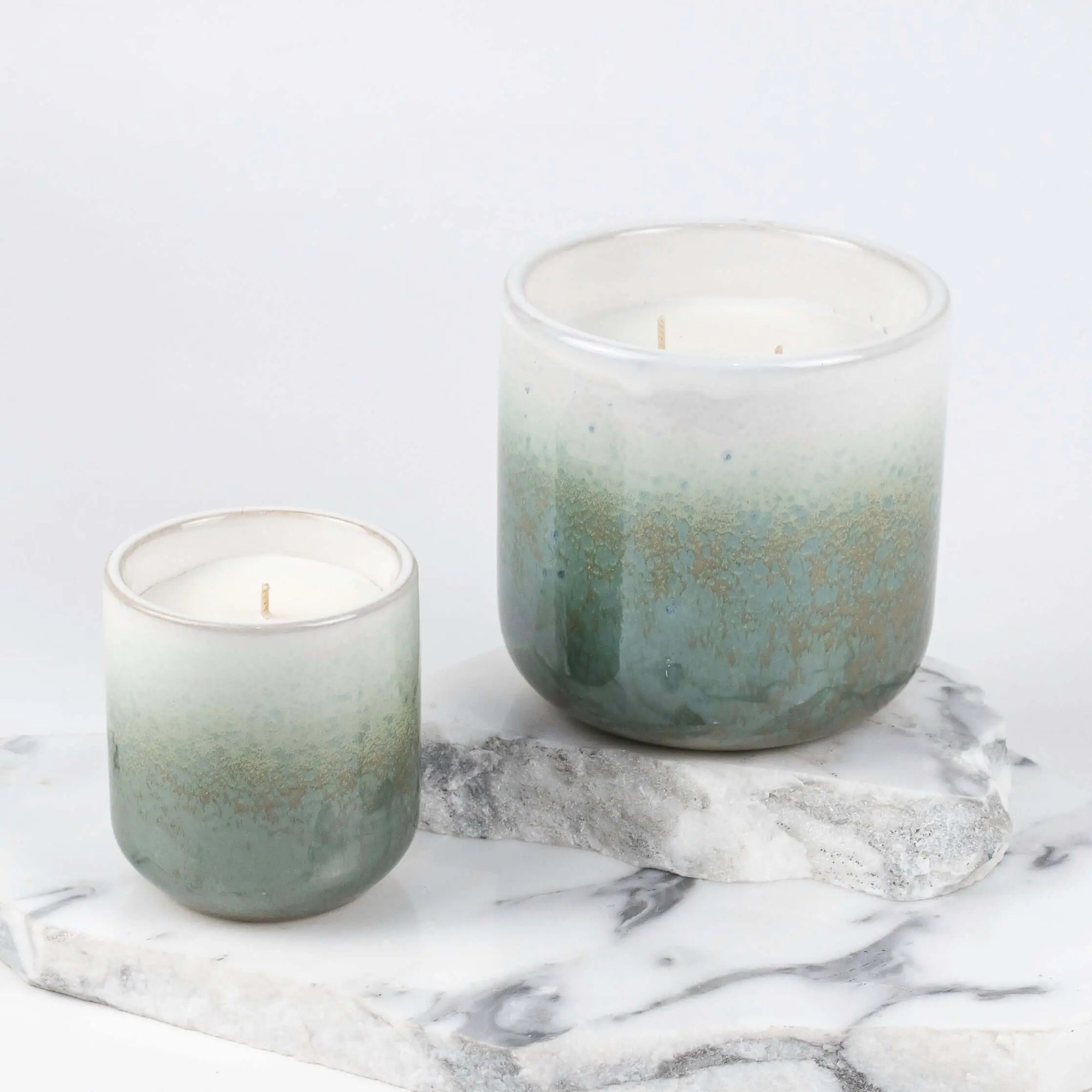 Fragrance Candle Green Small - Pieces SA