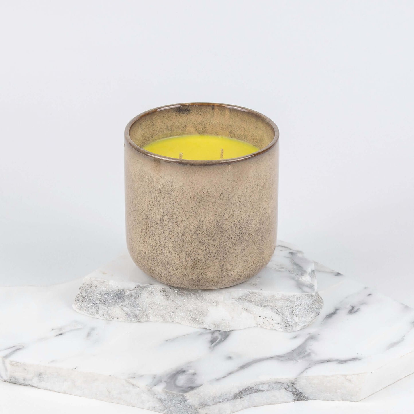 Fragrance Candle Dark Sand Ceramic Large - Pieces SA