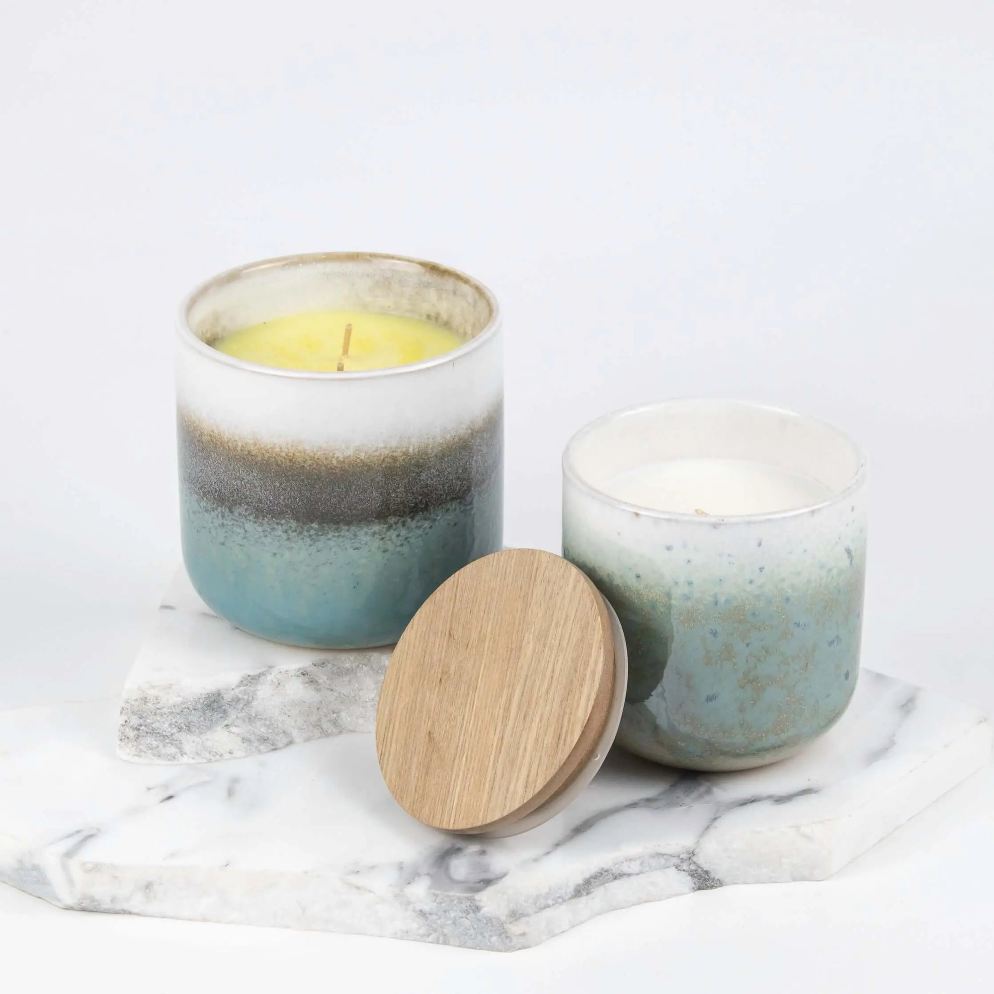 Fragrance Candle Green Medium - Pieces SA