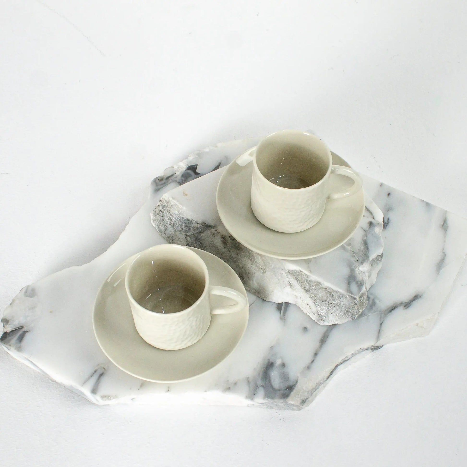 Pure Love Porcelain Coffee Cup Cream - Pieces SA