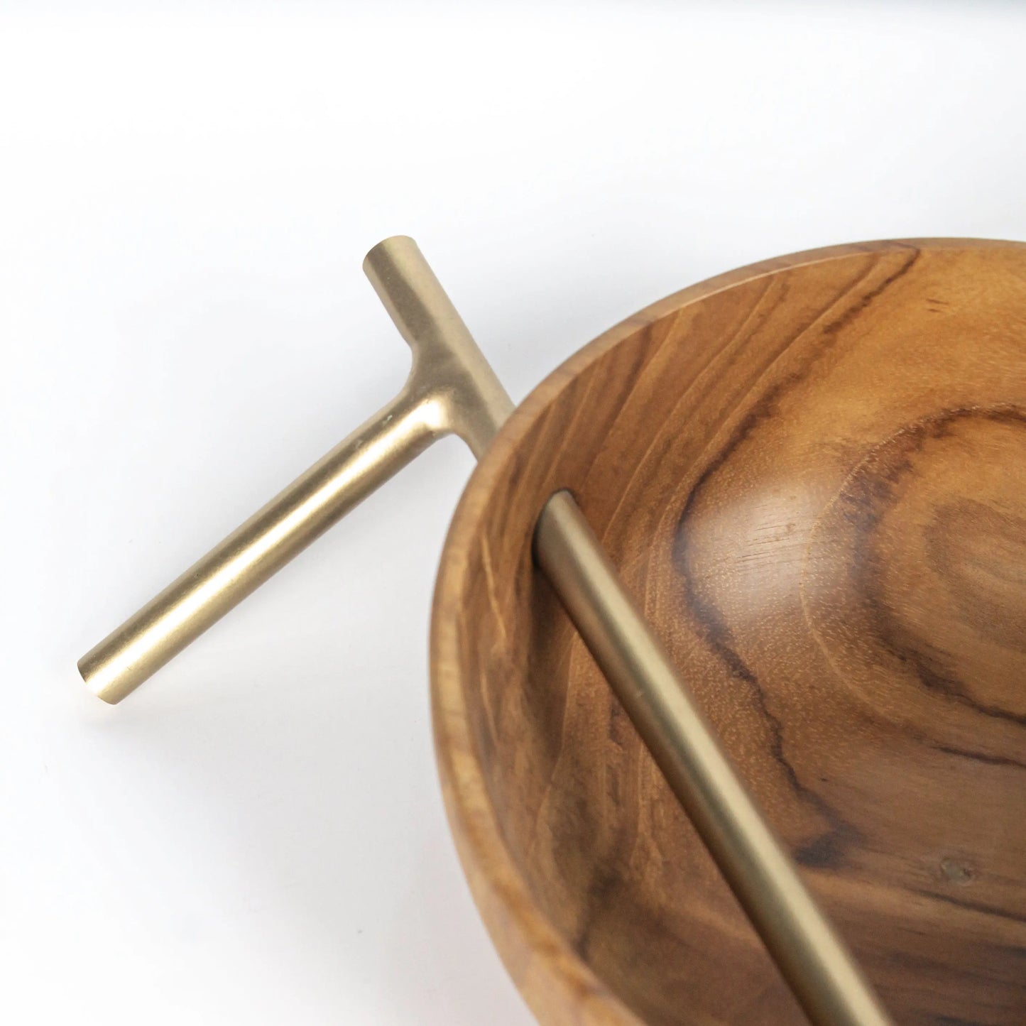Bowl Circle on Line Crutch Red Oak Devi