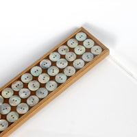 Load image into Gallery viewer, Acrylic Tray With Sadaf buttons Large
