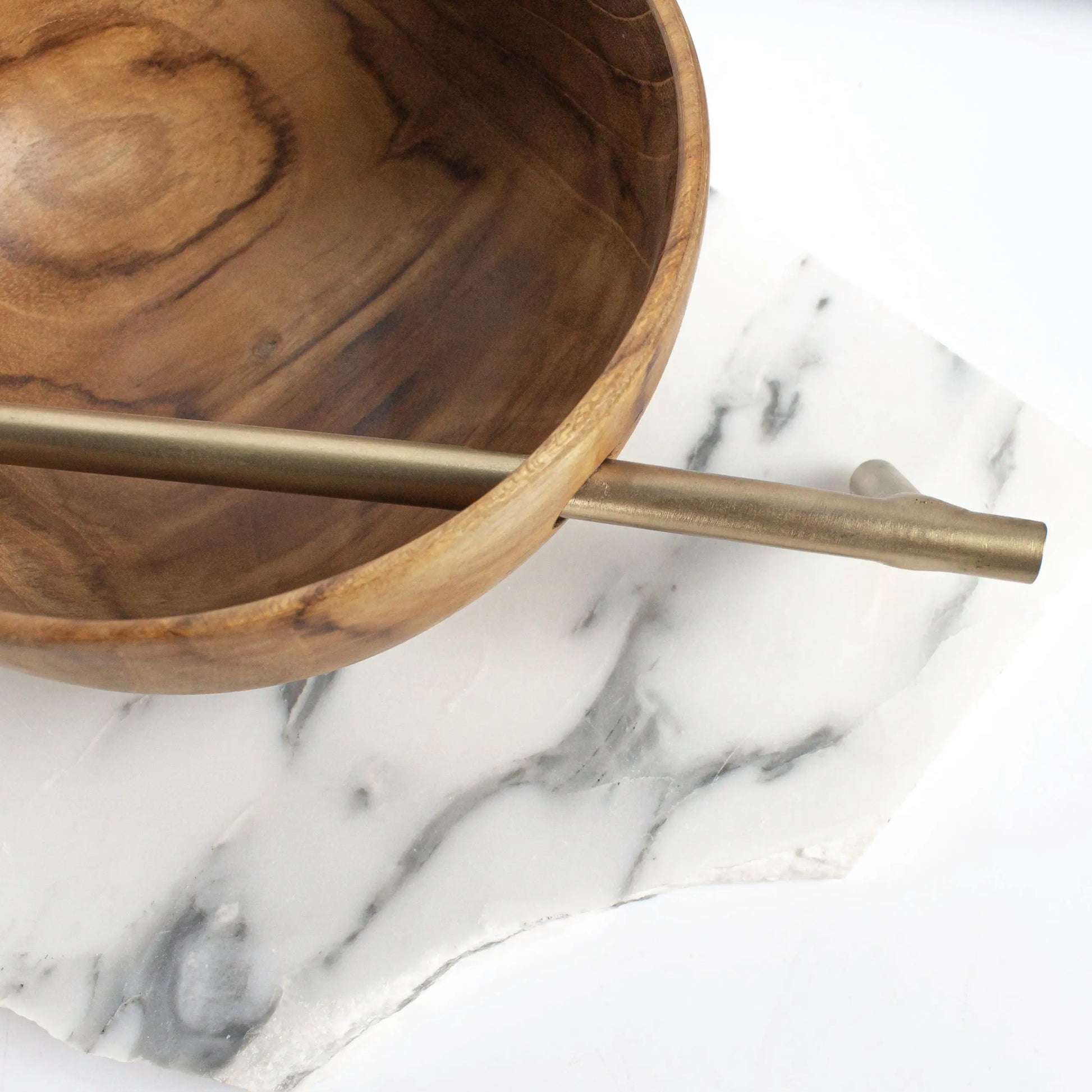 Bowl Circle on Line Crutch Red Oak Devi