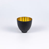 Load image into Gallery viewer, Candle Bowl Brass Black Small
