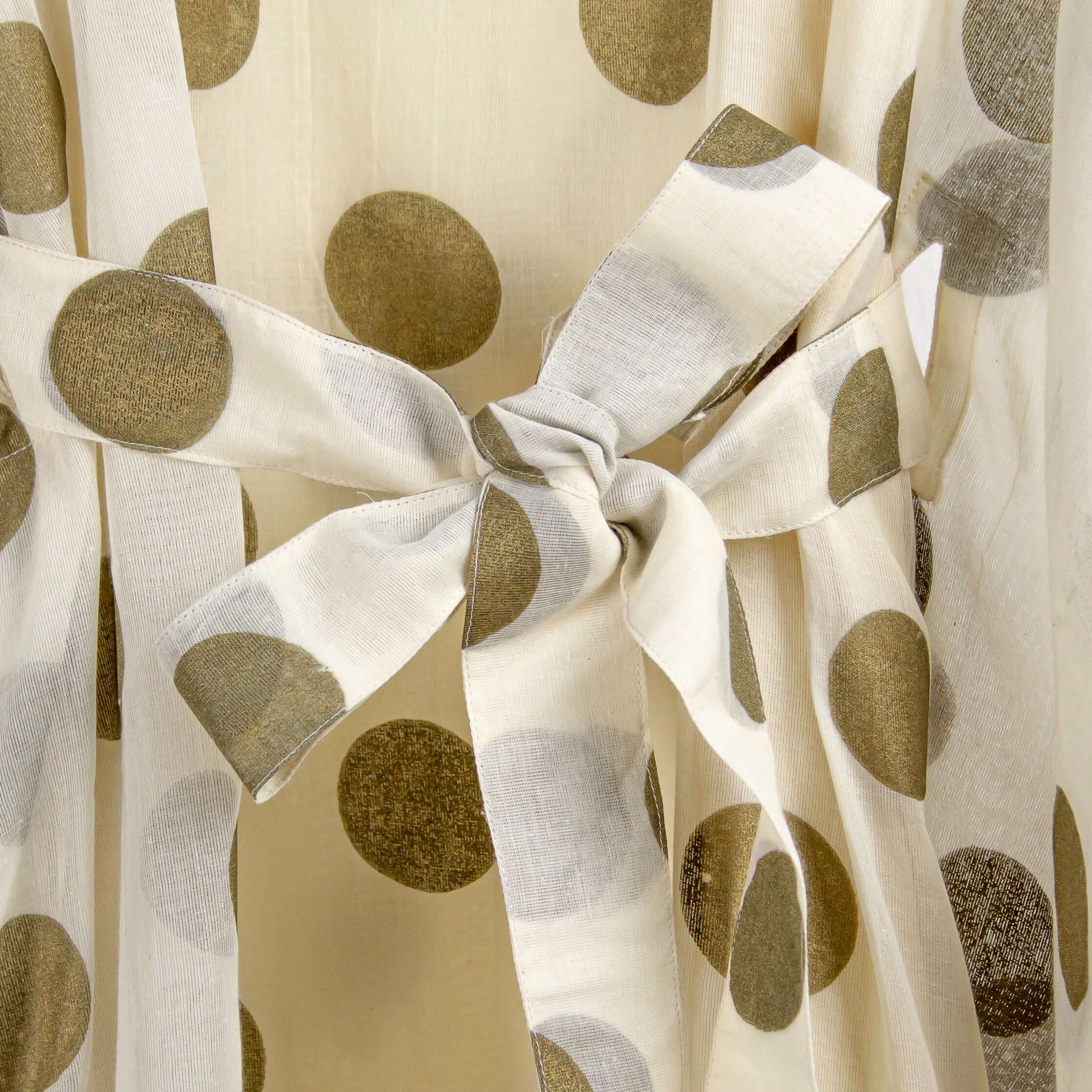 Dress Ivory with Gold Circles - Pieces SA