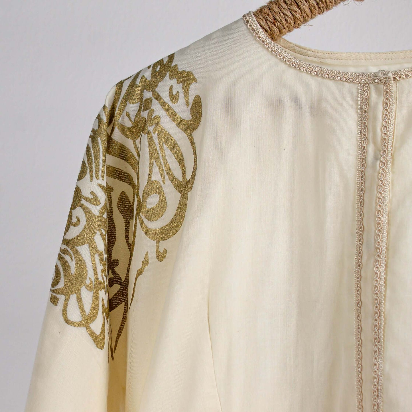 Dress Arabic Ivory Gold - Pieces SA