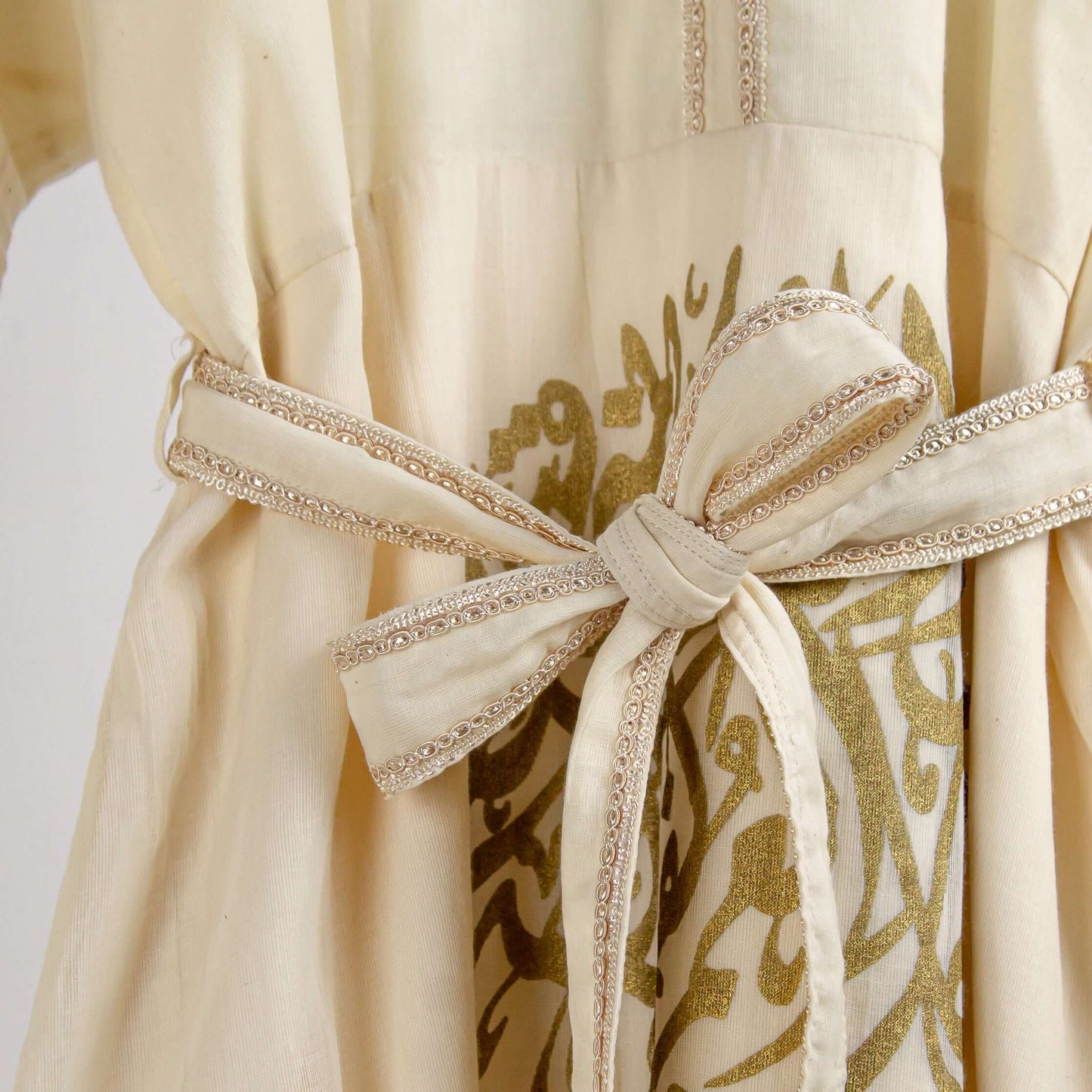 Dress Arabic Ivory Gold - Pieces SA