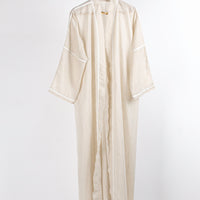 Load image into Gallery viewer, Robe Beige with Ivory Lace
