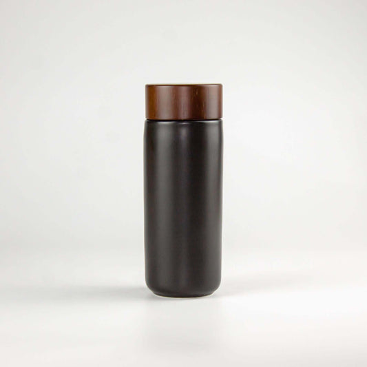 Thermos Stoneware Black Small To Go - Pieces SA