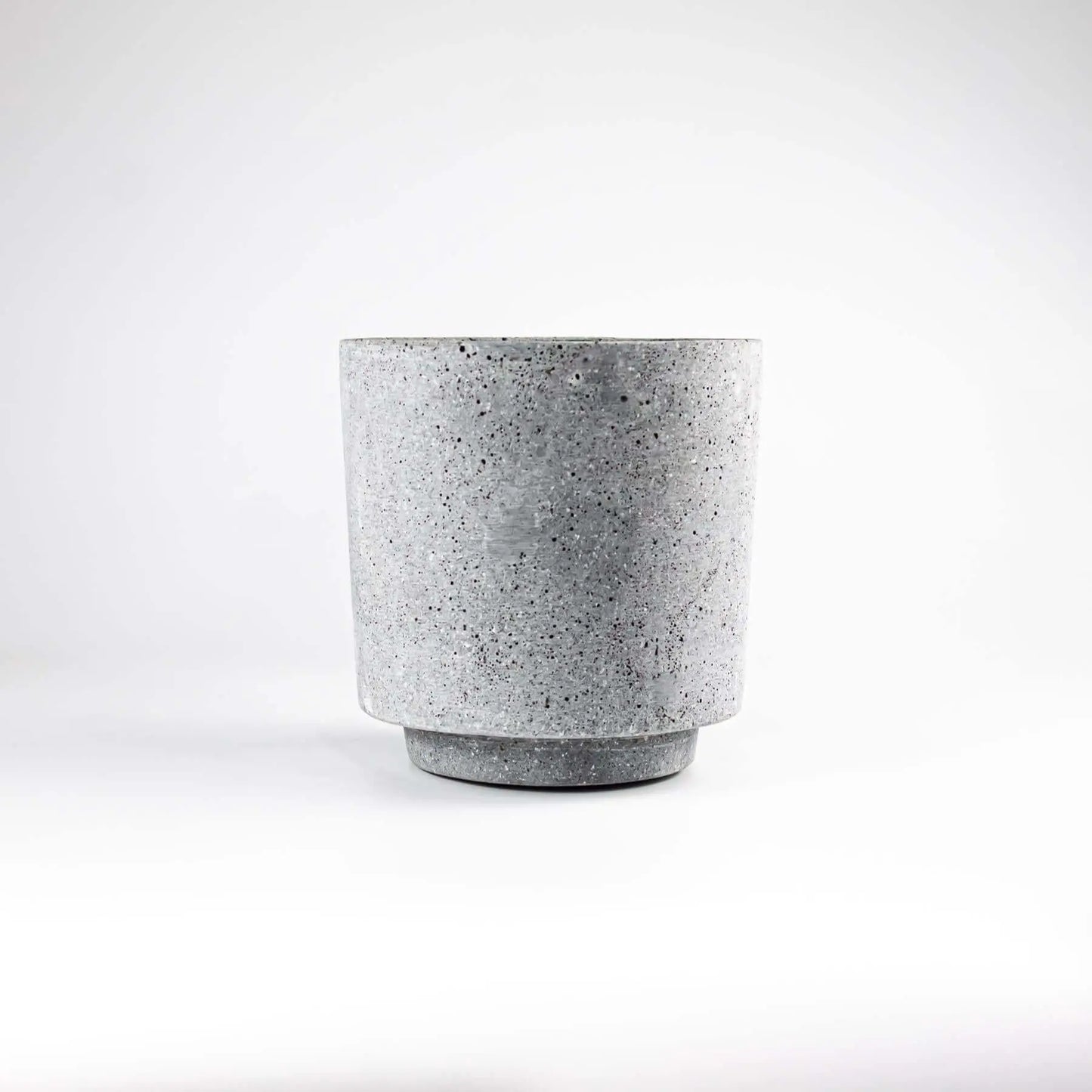 Flowerpot Dark Grey Polystone Small - Pieces SA