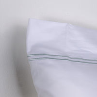 Load image into Gallery viewer, Kassatex Silver Sage Pillowcase Set
