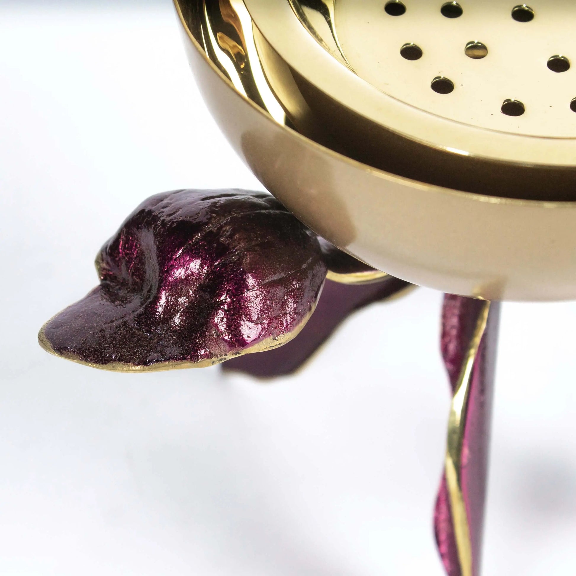 Burner Duck Orchid Purple Gold Rayie Design