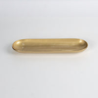 Load image into Gallery viewer, Tray Long Oval Gold Set
