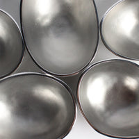 Load image into Gallery viewer, Set of Bowls Organic Shapes Silver
