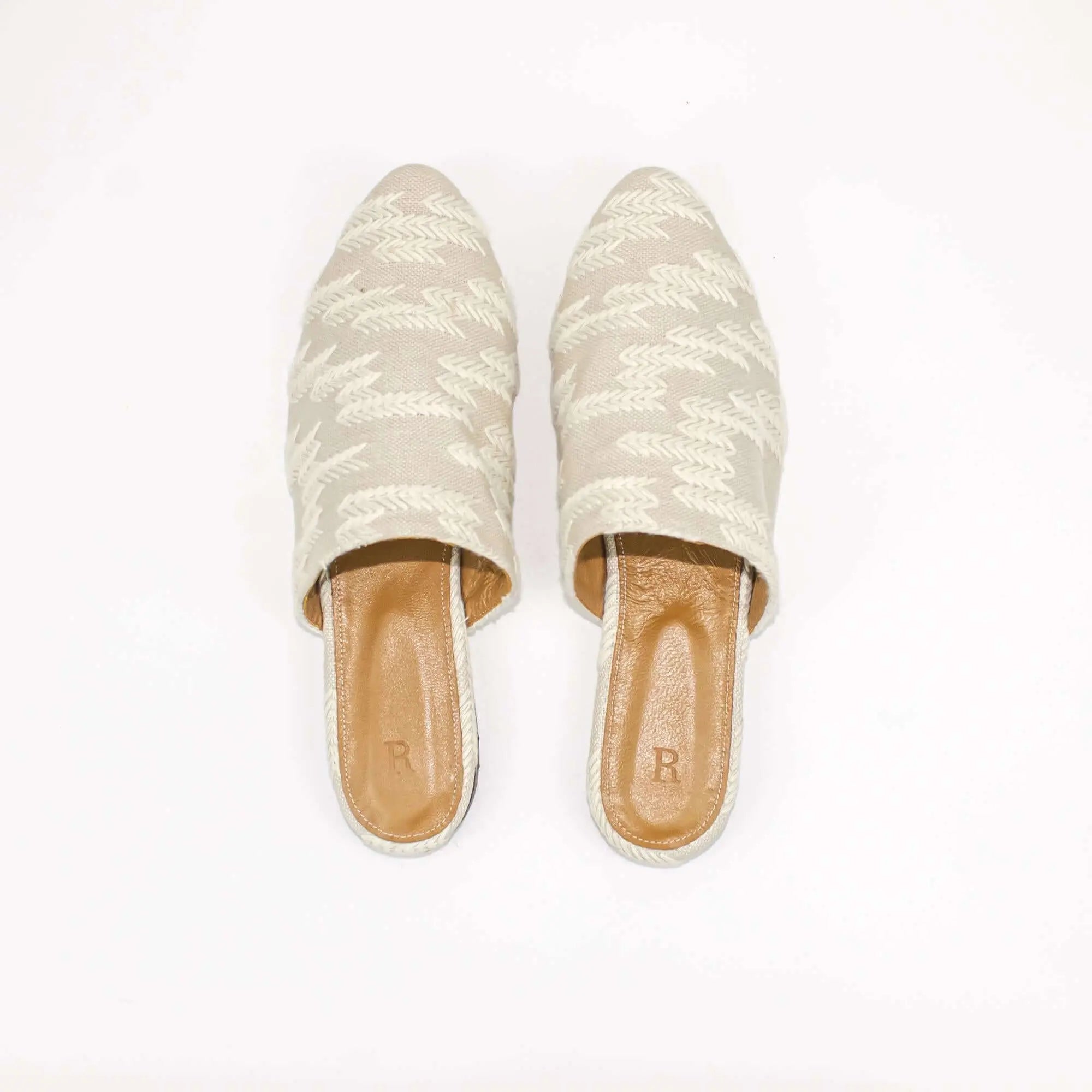 Linen Leaf Beige - Pieces SA