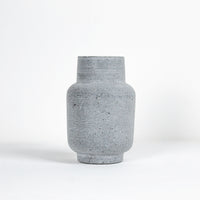 Load image into Gallery viewer, Vase Dark Grey Polystone
