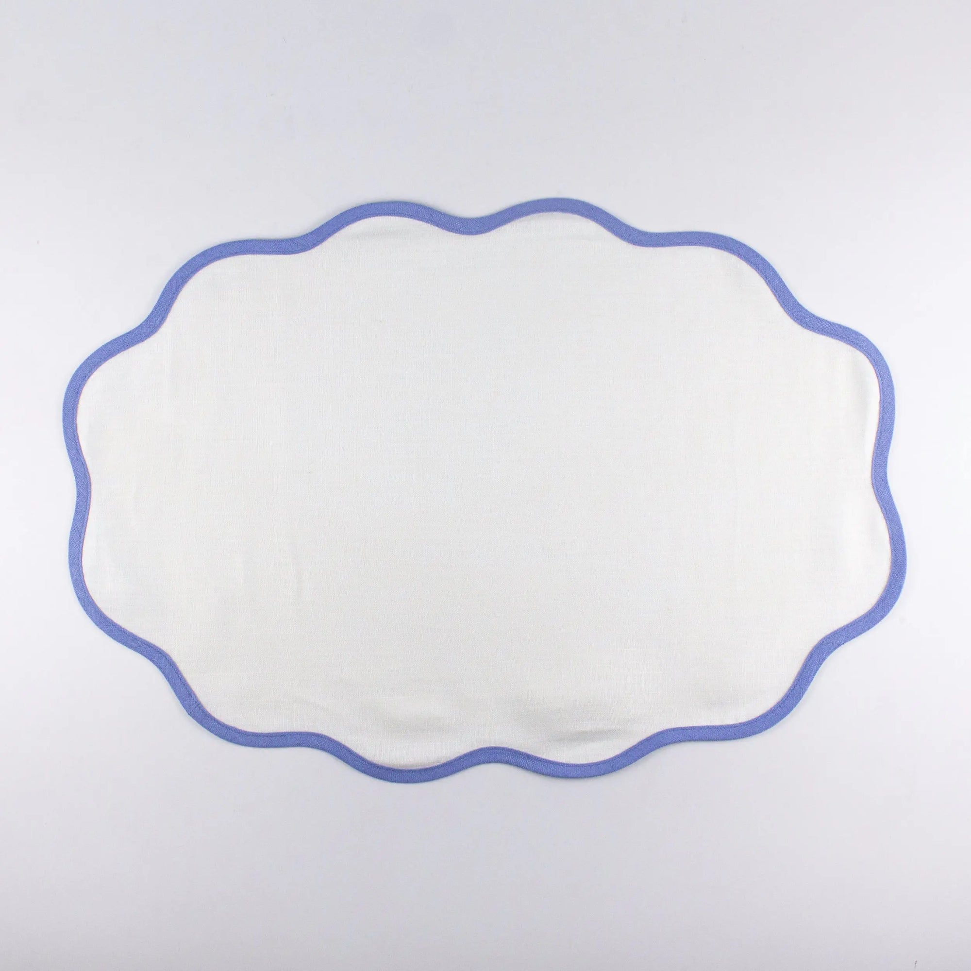 Scallop Mat-Set of 4-Sky Blue - Pieces SA